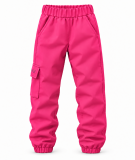 Softshellové kalhoty Look up at the Stars – Fuchsia