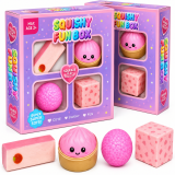 Squishy Fun Box - růžový
