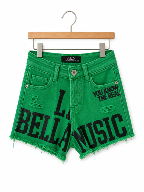 Kraťasy Bella, green
