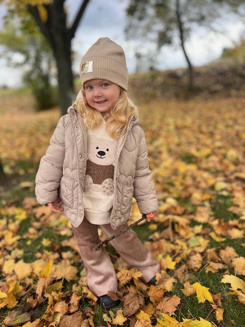 Mikina Bear , cream