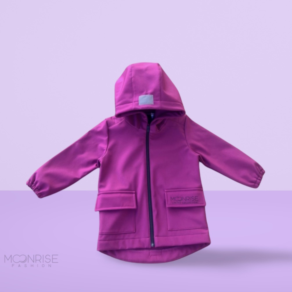 Dětská softshell bunda - look up at the stars lollipop