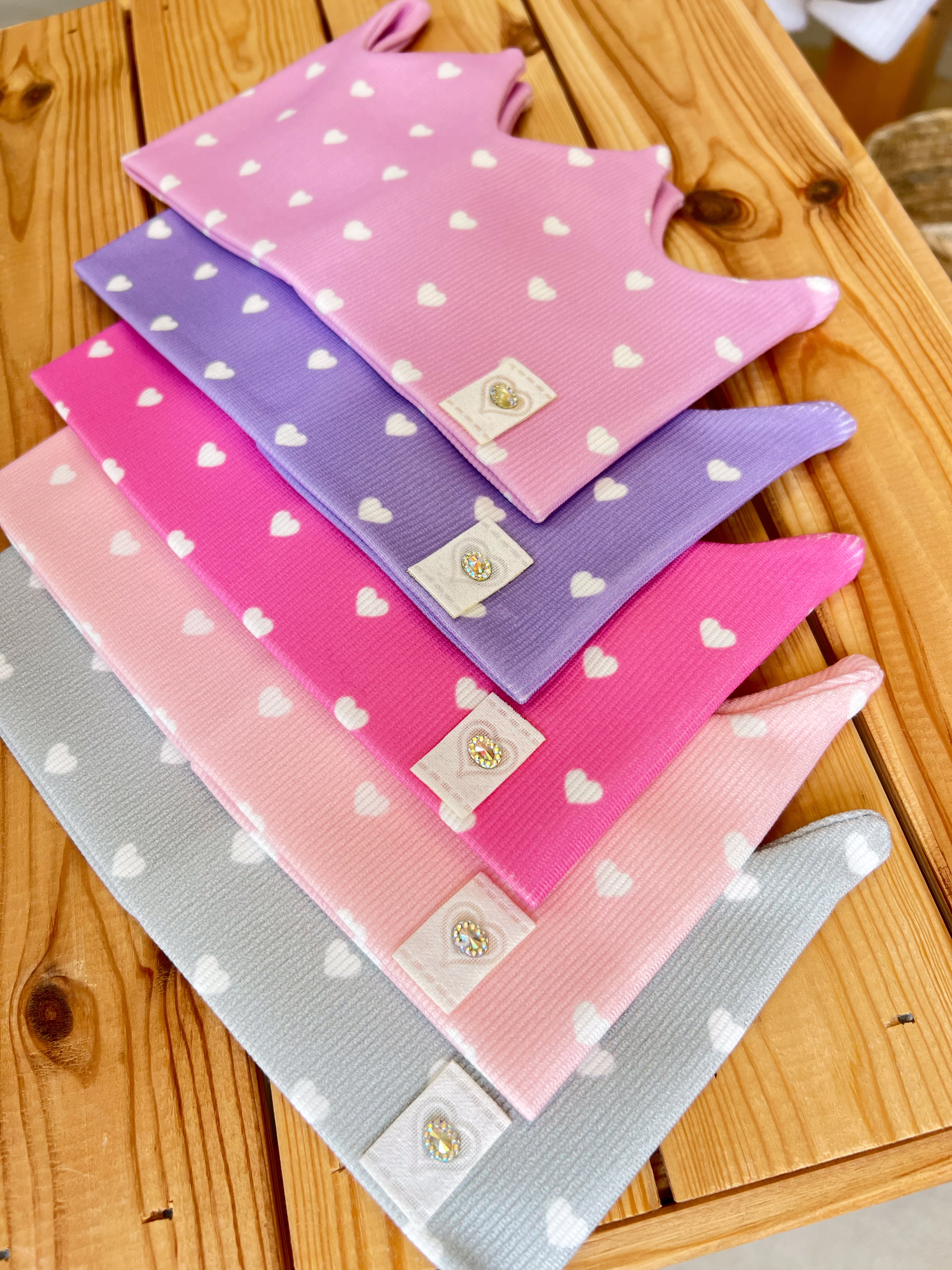 Čelenka korunka , srdíčko lila