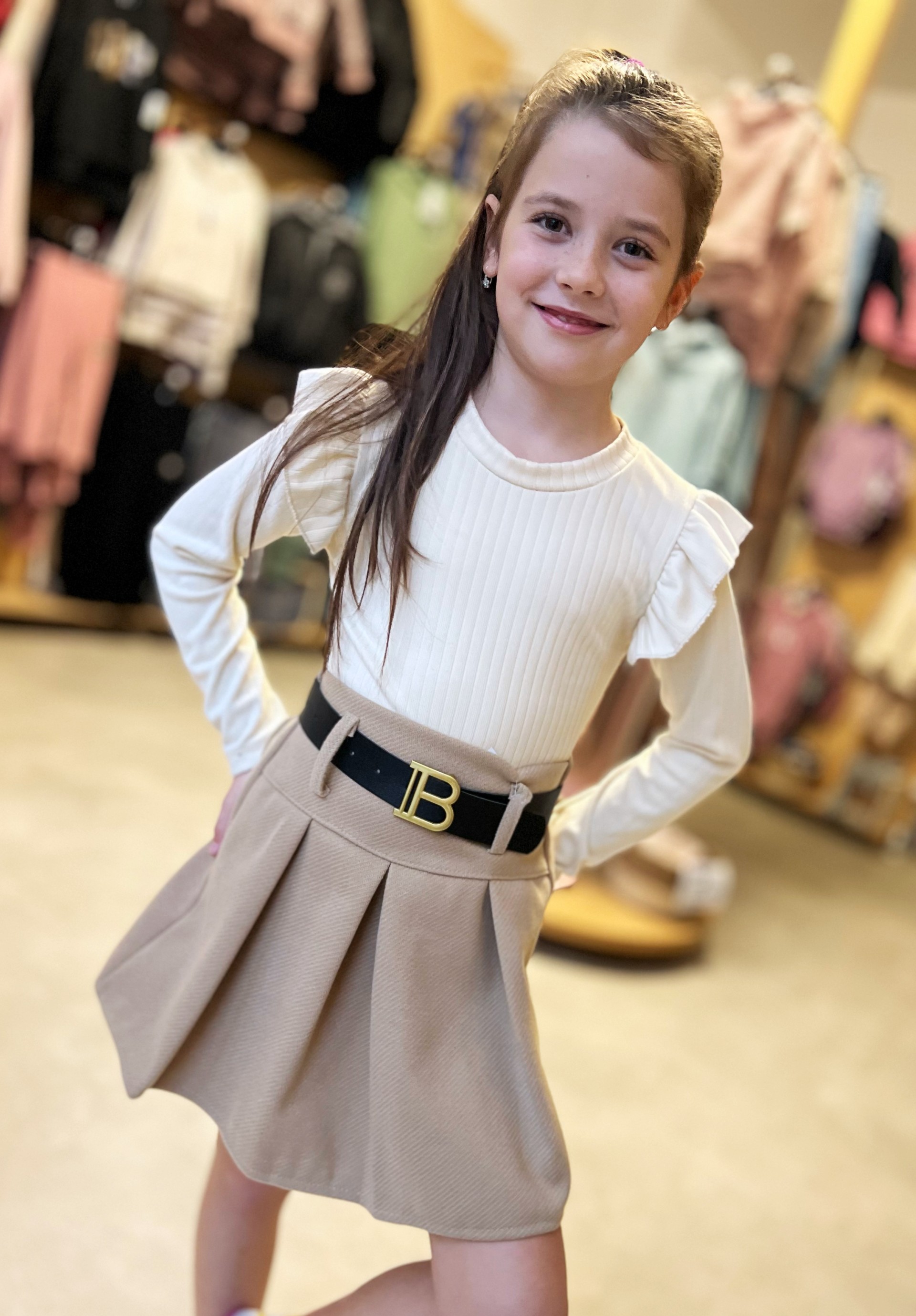 Sukně beige
