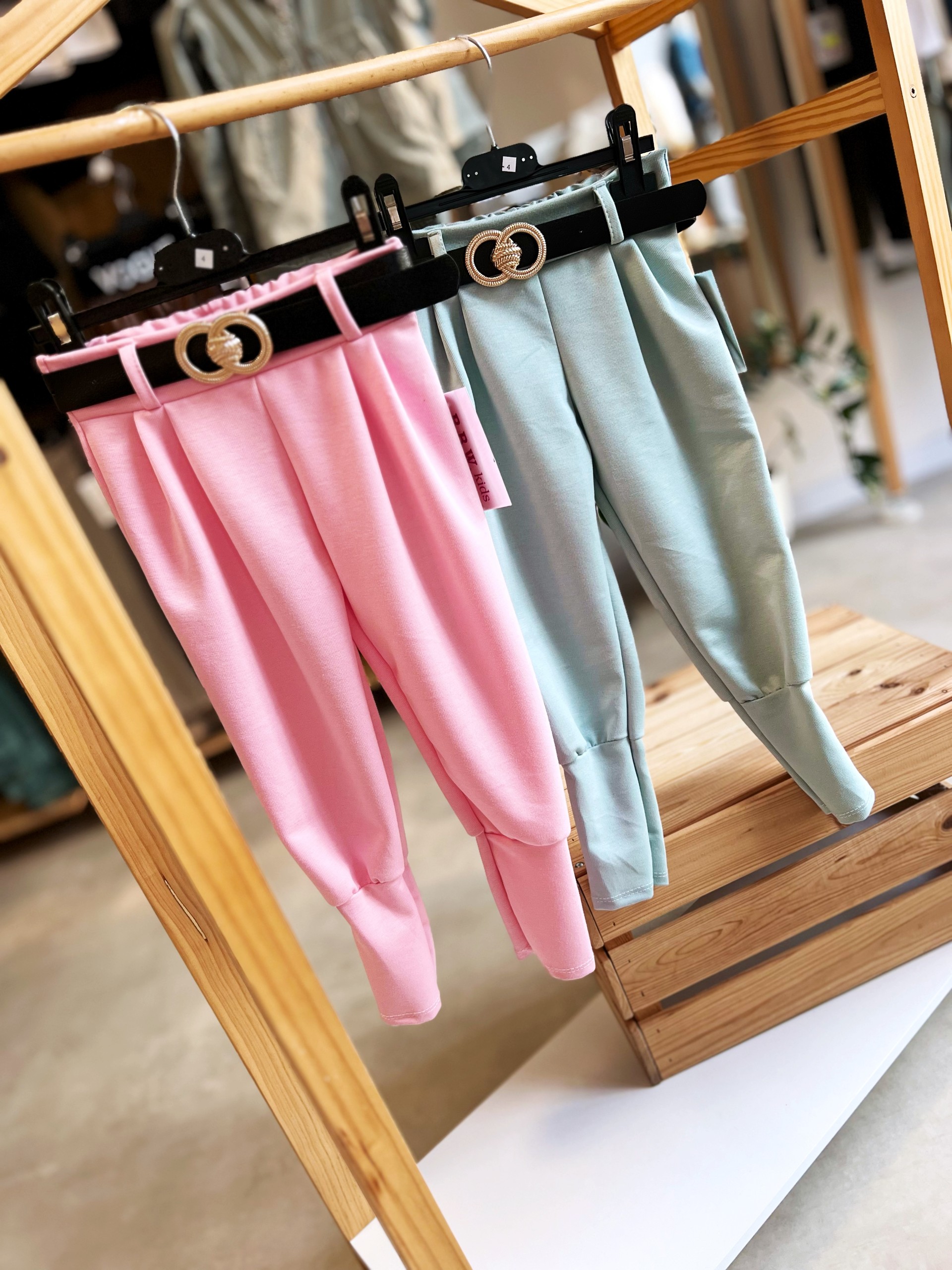 Harémové kalhoty, pink