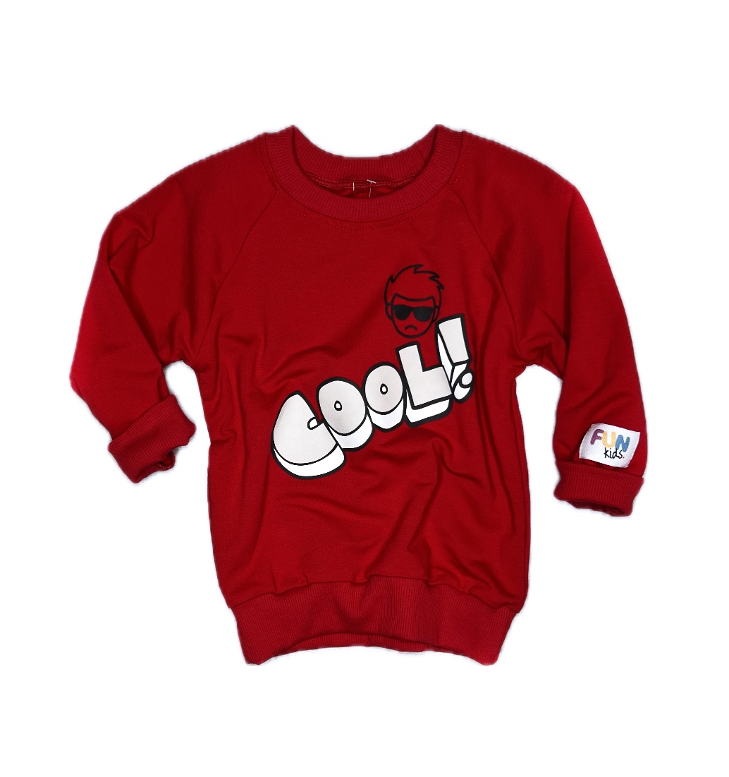 Mikina Funkids, red
