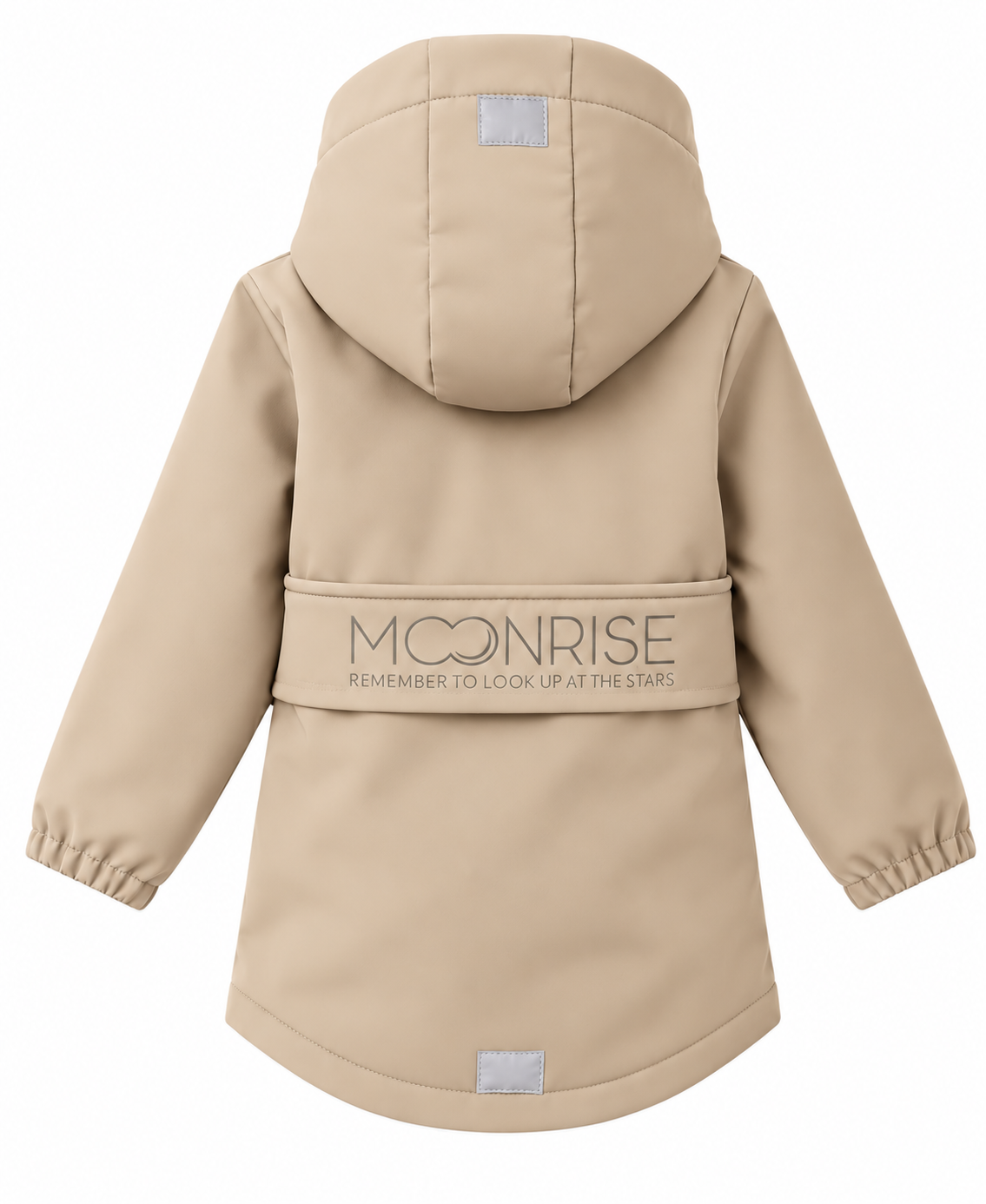 Dětská softshell bunda - look up at the stars beige