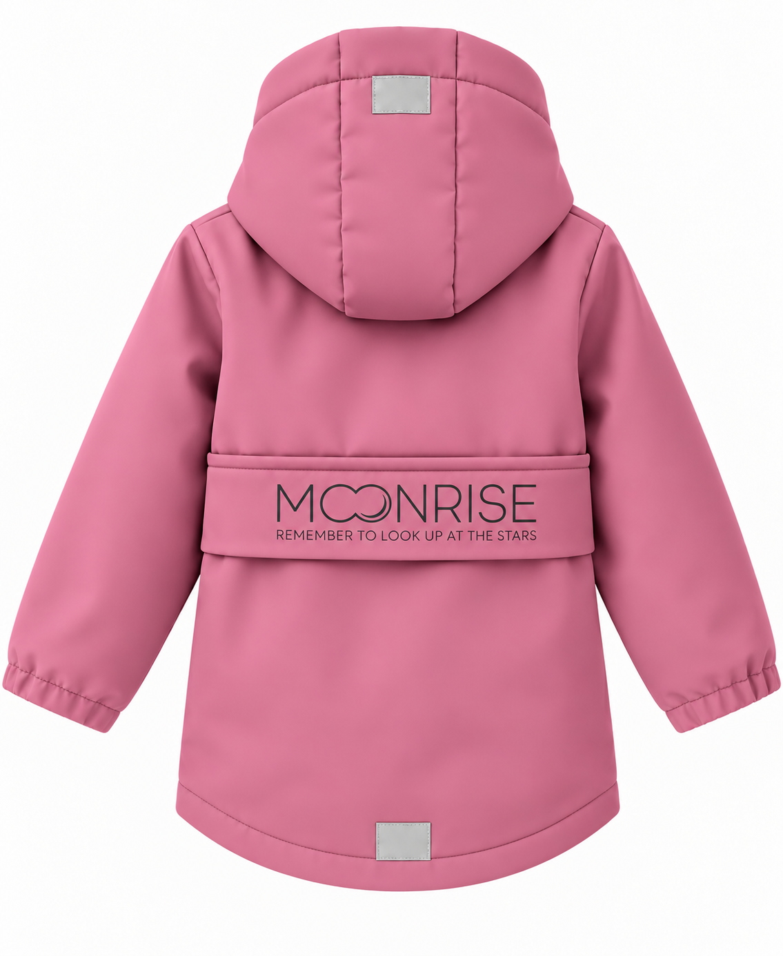 Dětská softshell bunda - look up at the stars pink
