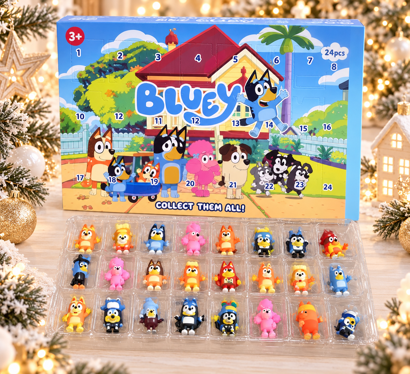 Adventní kalendář Bluey